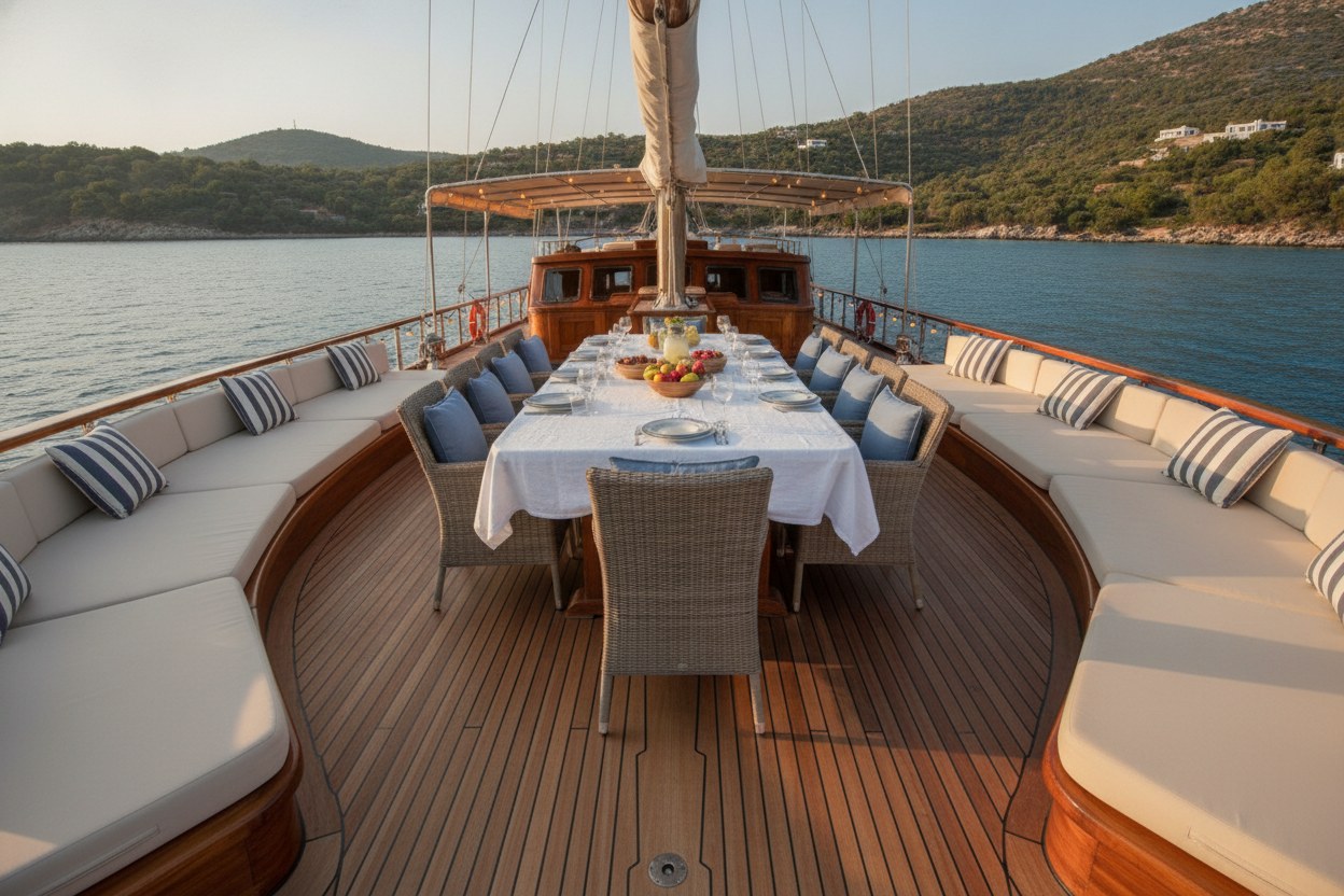 Bodrum koylarında demirli aile guleti